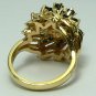 GLORIOUS SAPPHIRE & GOLD RING