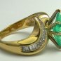 Sparkling Colombian Emerald & Diamond Ring 2.80ctw