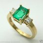 SPECTACULAR COLOMBIAN EMERALD & DIAMOND RING 1.80CTS