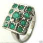 Vintage Colombian Emerald & White Gold Ring 2.10cts