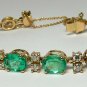 UNBELIEVABLE COLOMBIAN EMERALD & DIAMOND BRACELET 11CTS