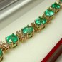 UNBELIEVABLE COLOMBIAN EMERALD & DIAMOND BRACELET 11CTS