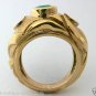 COLOMBIAN EMERALD OVAL RING 2.10 CTS FINE QUALITY