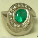 COLOMBIAN EMERALD  2.35 CTS RING