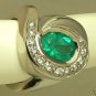 COLOMBIAN EMERALD 2.35 CTS RING