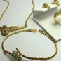 Colombian Emerald & Diamond Jewlery Set- 4 pieces!