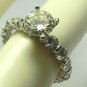 Illuminating Diamond Ring with Diamond Eternity Band