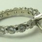 Illuminating Diamond Ring with Diamond Eternity Band