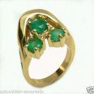 COLOMBIAN EMERALD & DIAMOND RING 2.10 CTS