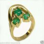 COLOMBIAN EMERALD & DIAMOND RING 2.10 CTS