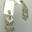 .80tcw Holiday Party Ready Diamond Chandelier Earrings