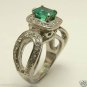 WOW!!! COLOMBIAN EMERALD & DIAMOND RING 1.86 CTS