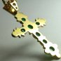 ATTOCHA REPLICA COLOMBIAN EMERALD CABOCHON CROSS