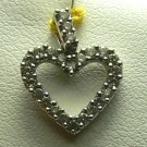 HEART PENDANT DIAMONDS
