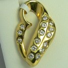 DREAMY DIAMOND HEART PENDANT .75 CTS
