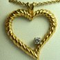 DELIGHTFUL DIAMOND HEART PENDANT