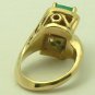 Custom Made! Colombian Emerald & Gold Ring 2.50cts