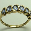 DIVINE TANZANITE & GOLD RING