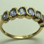 DIVINE TANZANITE & GOLD RING