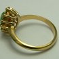 BEAUTIFUL MARQUISE COLOMBIAN EMERALD & DIAMOND RING