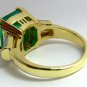 5.30tcw Headturning! Exquisite Colombian Emerald & Diamond Cocktail Ring