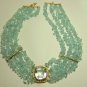 780cts Movie Star Ready! MultiStrand Aquamarine & Diamond Necklace