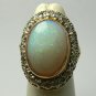 Magnificent Vintage Opal and Diamond Ring 20cts