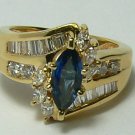 1.50tcw Heavenly! Sapphire & Diamond Cocktail Ring