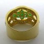 1.80tcw Incredibly Stunning! Colombian Emerald & Diamond Band Ring 18k