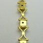 4.80tcw Geometric! Colombian Emerald & Gold Bracelet 18k