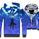 Fortnite Jackets – Solid Color Fortnite Game Series Raven Aircraft Super Cool 3D Fleece Jacket