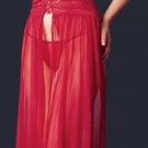 ~ Beautiful Long Gown With Lace Bodice ~