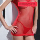 ~ Seductive Off The Shoulder Fishnet Chemise ~