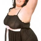 ~ Sexy Sheer Babydoll With Satin Bow ~