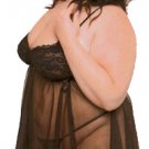 ~ Flirty Mesh Babydoll  ~
