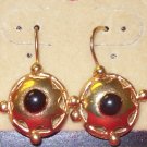 Fashion, Costume Jewelry, a pair of  Earrings w Half  ball w/ star design