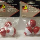 Fishing Tackle, Southbend 1" push button fishing floats