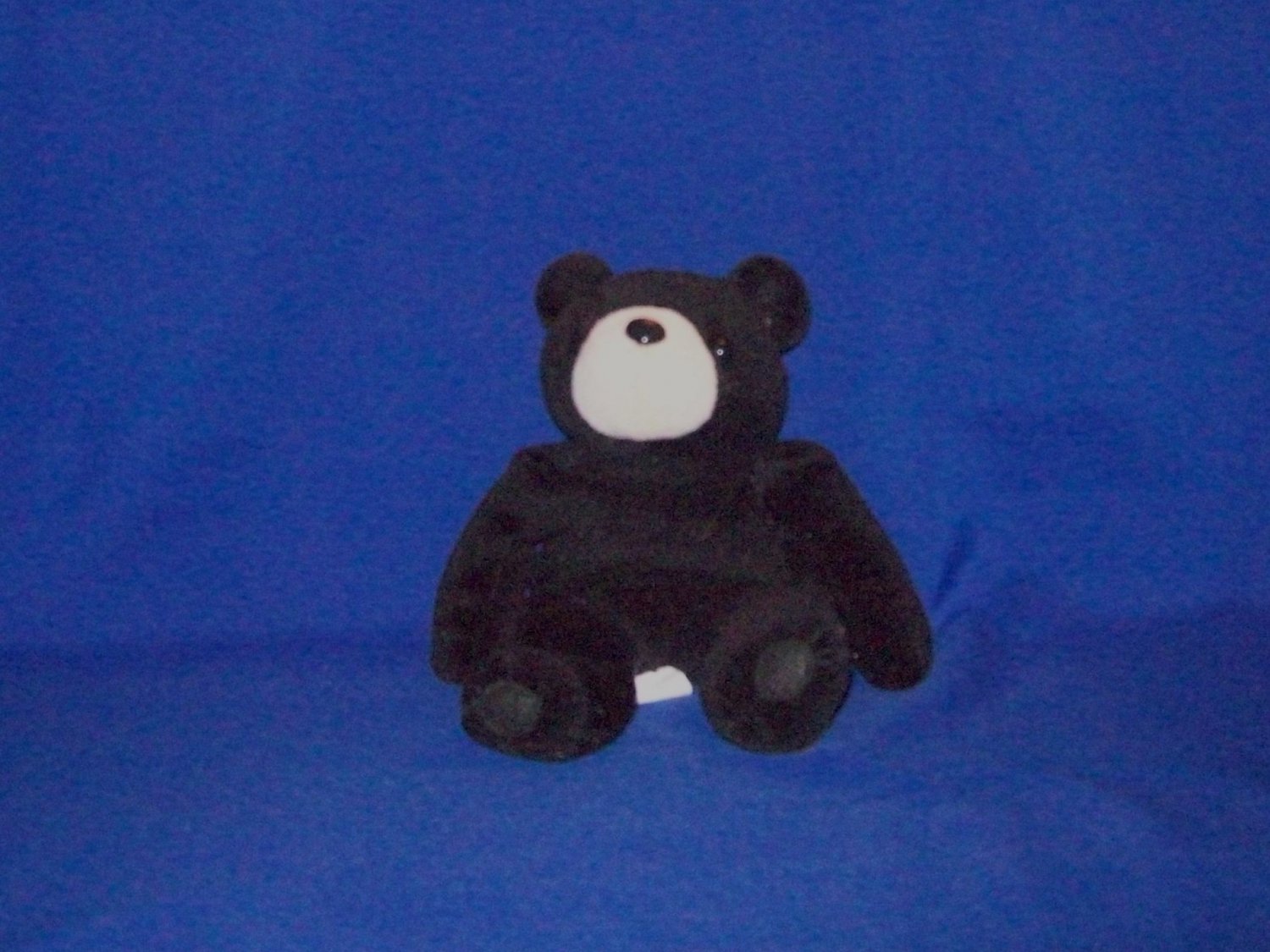 Stuffed Animals, Plush Toys, Bears Bean Bag Black Bear with brown nose