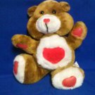 STUFFED ANIMALS -  care bear look-a-like, red heart on chest, Cuddletown Friends
