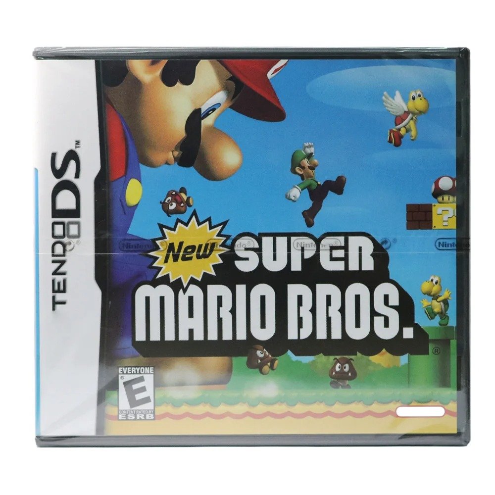 NDS Games New Super Mario Bros Game Cartridge Video Game Console Card ...