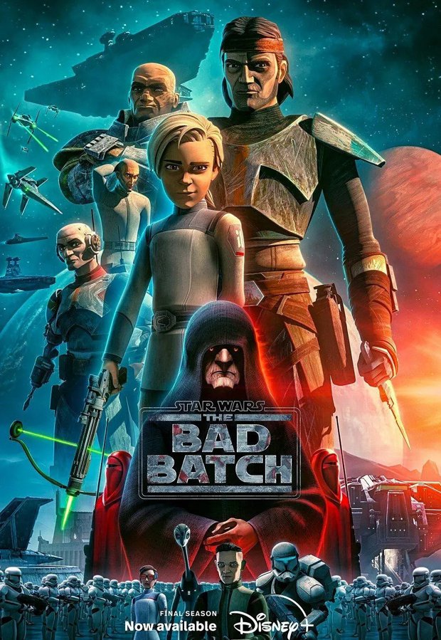 Star Wars: The Bad Batch Season 3 (DVD Blu-ray) 2024