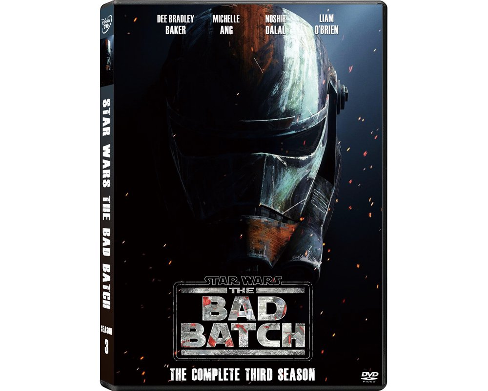 Star Wars: The Bad Batch Season 3 (DVD 3 Disc)