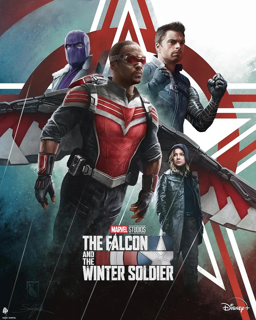 The Falcon and the Winter Soldier (DVD Blu-ray) 2021