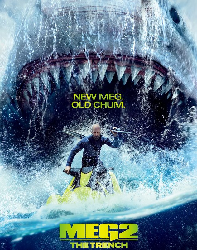 Meg 2 (DVD Blu-ray) 2023