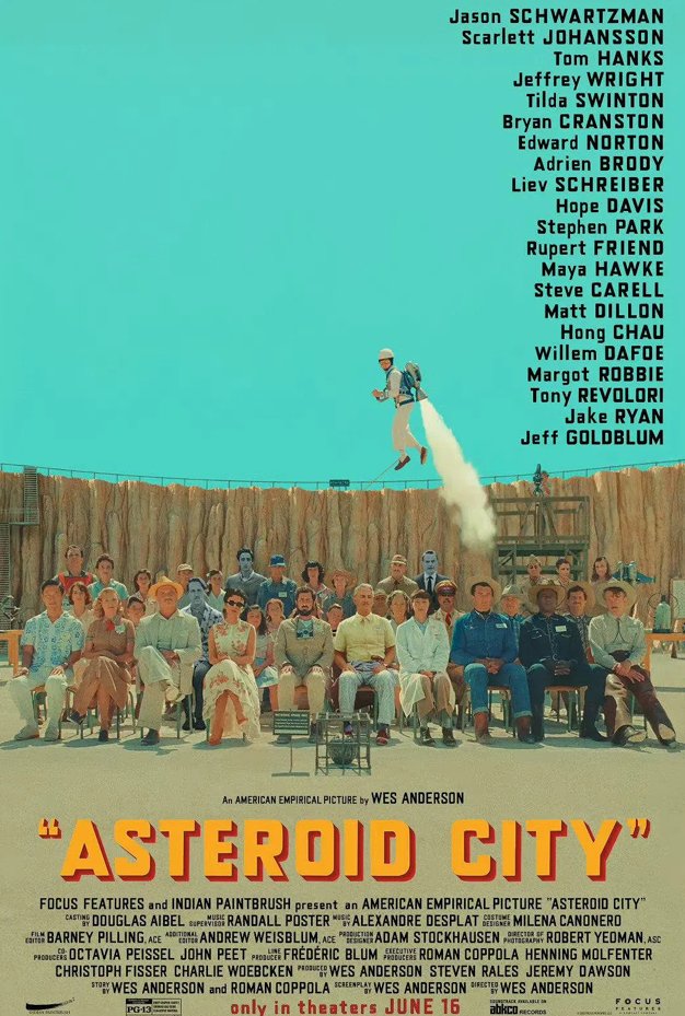 Asteroid City (DVD Blu-ray) 2023
