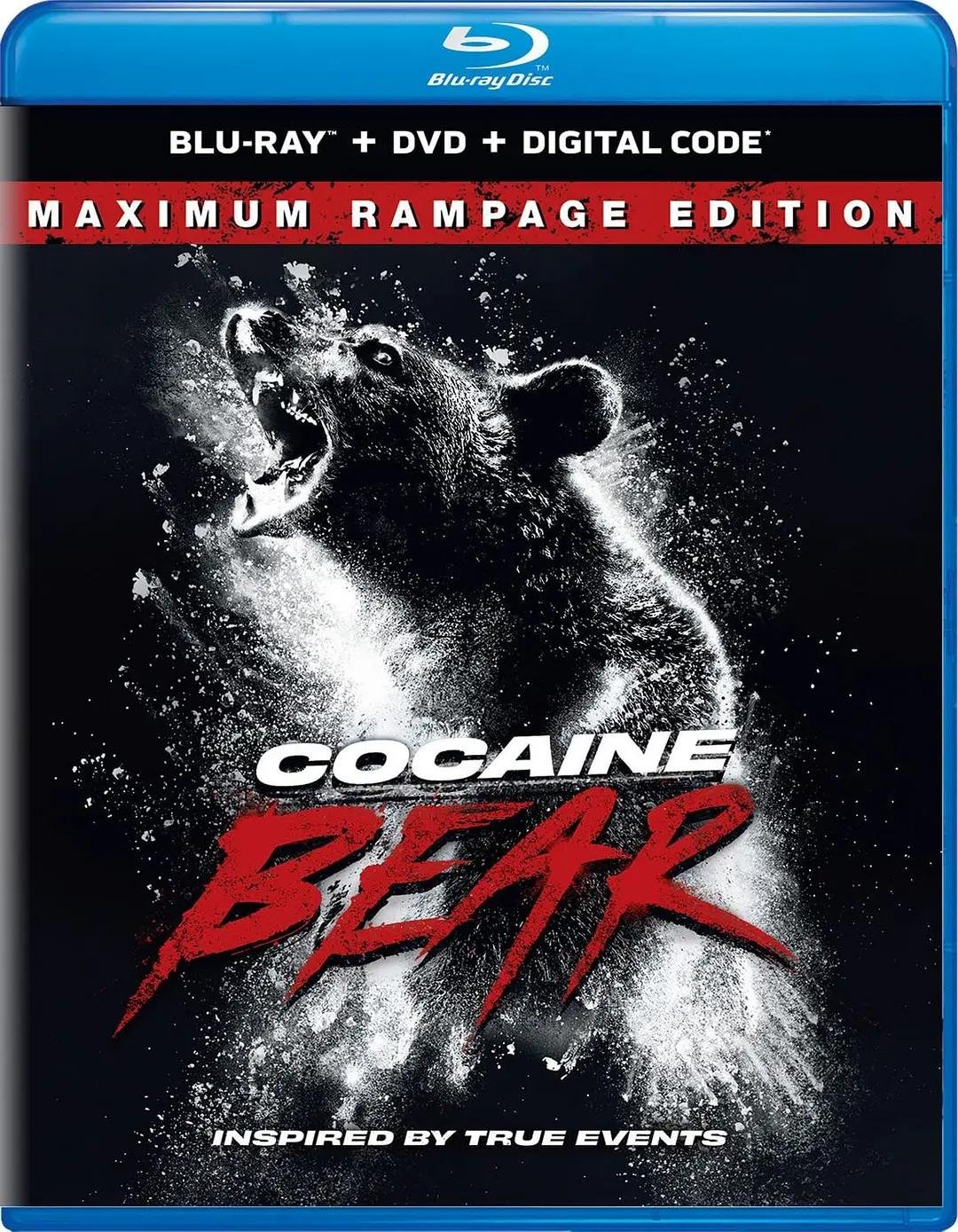 Cocaine Bear (DVD Blu-ray) 2023