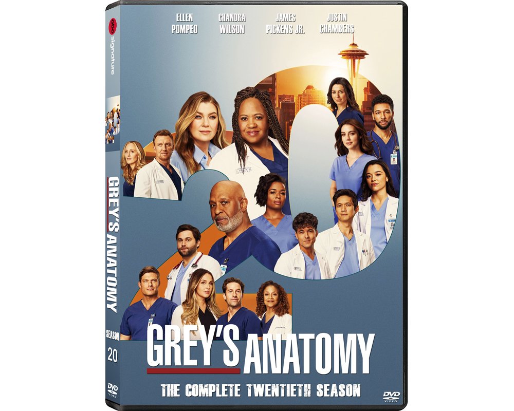Grey's Anatomy Season 20 (DVD 3 Disc) Brand New