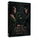 House of the Dragon Season 2 (DVD 3 Disc) Brand New