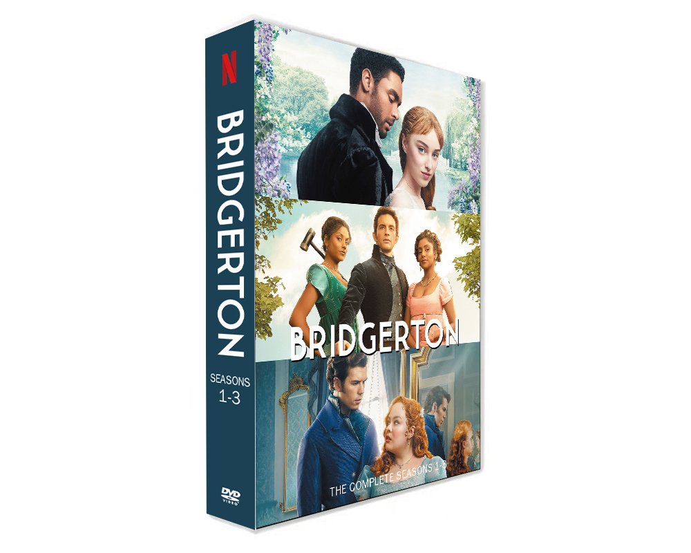 Bridgerton Season 1-3 (DVD 9 Disc) Brand New