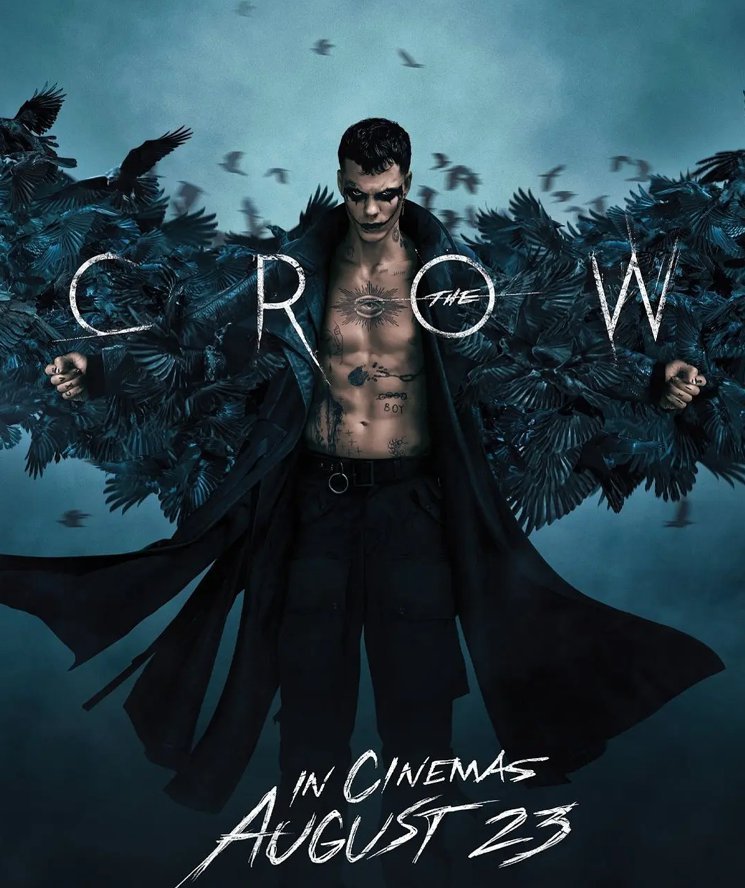 The Crow (Blu-ray) 2024 Free Shipping